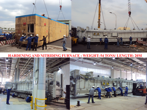 Vận chuyển hàng nặng nội địa