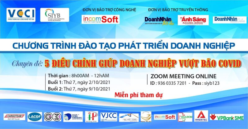 Tọa đàm “5 điều chỉnh giúp doanh nghiệp vượt qua bão COVID-19”